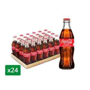 250 . x 24  COKE Original Soft Drink 250 ml. x 24 units
