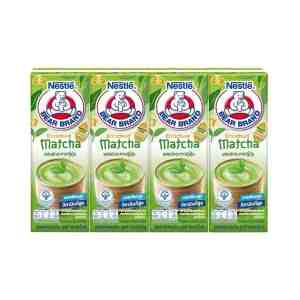 BEAR BRAND Enriched UHT Milk Product w Matcha 165 ml Pack 4