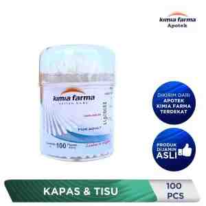 Kimia Farma Cotton Bud For Adult Pot Isi 100 Pcs  Pembersih Telinga  Kimia Far - Kimia Farma Cotton Bud adalah kapas yang...