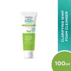 NANO WHITE Fresh Clarifying Whip Foam Cleanser 100ml - 24127