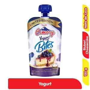 Cimory Yogurt Bites Bluberi Cheesecake 120 g - Cimory Yogurt Bites Bluberi Cheesecake 120 g