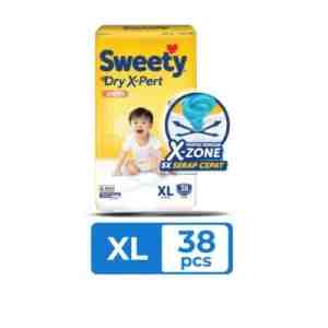 Sweety Dry X-Pert Pants Diapers XL38 1pack - pSweety Bronze Dry X-Pert Pants dengan Smart lea