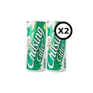 Bundle 2 Lotte Chilsung Soft Drink Cider 250 ml - Bundle 2 Lotte Chilsung Soft Drink Cider 250 ml