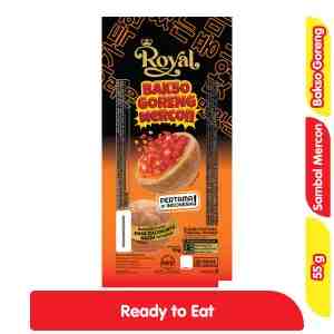 Belfoods Royal Ready to Go Bakso Goreng Mercon 55 g - Belfoods Royal Ready to Go Bakso Goreng Mercon 55
