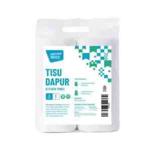 Kitchen Towel A Basics 2rolls - pAstro Basics Tisu Dapur berbahan serat alami,