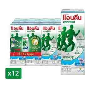ANLENE Actifit UHT Milk 0 Fat Plain Flavor 180 ml. x 12