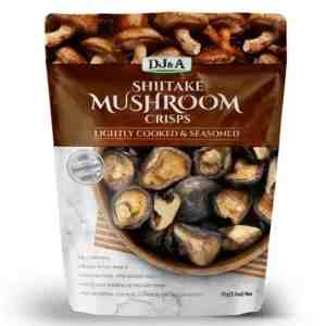 DJA  30_DIDJAShiitakeMushroomCrisp30_DI - DJA Shiitake Mushroom Crisps Lightly Cooked and S