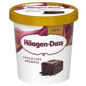 326 Haagen Dazs BrownieChoco Ice Cream - Haagen Dazs Brownie Chocolate Flavour Ice Cream 32