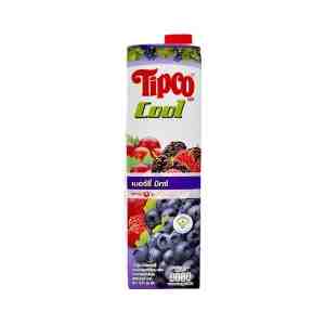 1000 . TIPCO 100 Mixed Berry Juice 1000 ml.