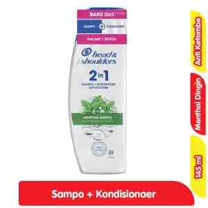Head  Shoulders 2 in 1 Sampo  Kondisioner Anti Ketombe Menthol Dingin 145 ml - Head  Shoulders 2 in 1 Sampo  Kondisioner...