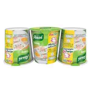 32  3_Knorr Cup Rice Pork 32g X3 - Knorr Cup Instant Rice Porridge Pork 32g. Pack 3