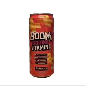 Boom Vitamin C Isotonic Drink - White Peach 325ml - Boom Vitamin C Isotonic Drink - White Peach 325ml