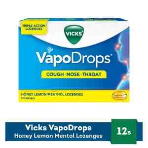 VICKS VICKS VAPODROPS HONEYLEMON 12S - 1006038