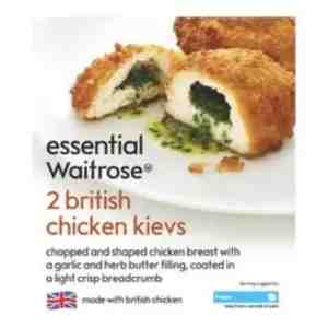 284 Waitrose 2 Chicken Kievs - Waitrose 2 Chicken Kievs with Garlic Butter 284g.