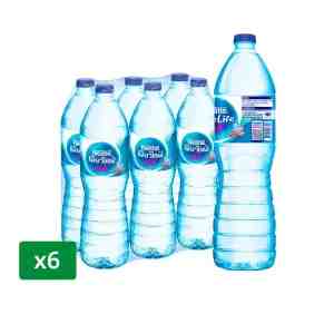 1.5 . X 6 NESTLE Pure Life Drinking Water 1.5 L. X 6