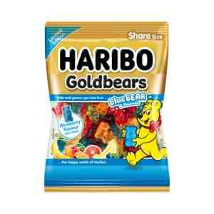 HARIBO    80 .Goldbears Blue Bear  Friends 80 g.