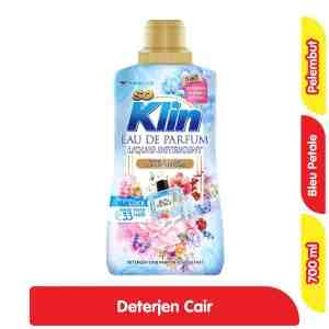 So Klin Detergen Cair Eau de Parfum Bleu Petale 700 ml - So Klin Detergen Cair Eau de Parfum Bleu Petale 70