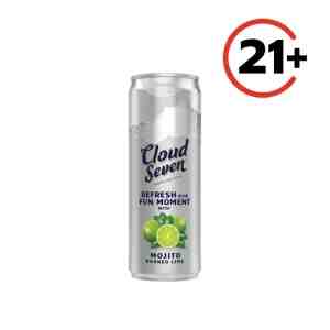 CLOUD SEVEN MOJITO BORNEO LIME 350ML - CLOUD SEVEN MOJITO BORNEO LIME 350ML