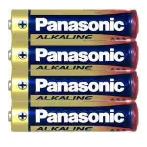AAA LR03T4SL  4_Panasonic Alkaline AAA x4 - Panasonic Alkaline Batteries AAA No.LR03T4SL Pack