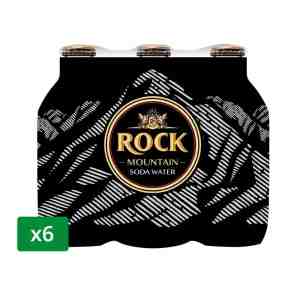 325 . X 6  Rock Mountain Soda Water 325 ML. X 6