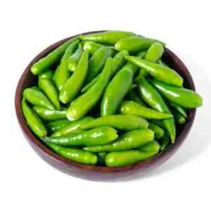 Cabe Hijau Rawit Tanpa Tangkai Astro Farm 100 gram 1pcs - pCabe Rawit Hijau Tanpa Tangkai Astro Farm siap