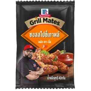 40_McCormickSpicyKoreanSauce 40g - McCormick Grill Mates Spicy Korean Sauce 40g.