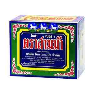 80 . Three Horses Tea Leaf 80 g