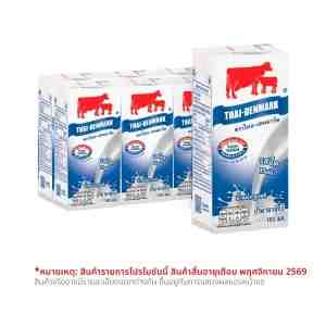 -   180 . X 6 THAI-DENMARK UHT Milk Plain 180ml. X 6