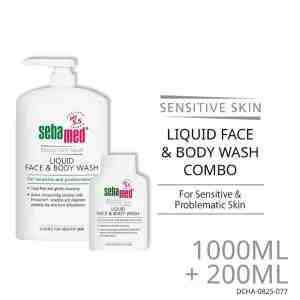 SEBAMED Liquid Face  Body Wash 1L200ml 92936 - SEBAMED Liquid Face  Body Wash 1L200ml
