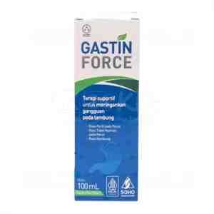 GASTIN FORCE SIRUP 100ML - GASTIN FORCE SIRUP 100ML merupakan obat sirup herb