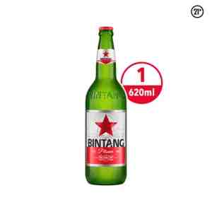 BINTANG BEER BTL 620 ML - Indonesias favorite beer, with a distinctive refre