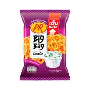 PR  Crispy Snack Sour Cream and Onion Flavour 80 g.
