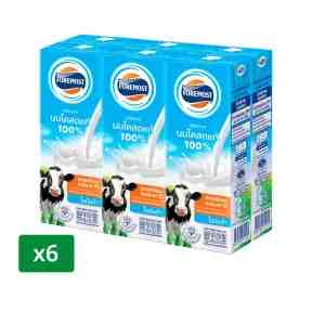 UHT   FOREMOST UHT Low-Fat Milk Plain Flavor 225 ml. x 6