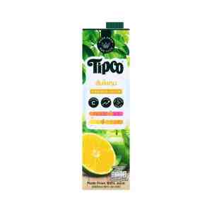 100 1,000 . TIPCO 100 Shogun Orange Juice 1000 ml.