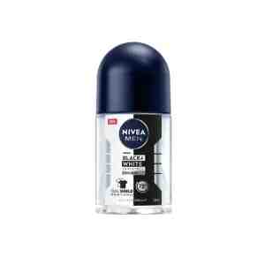 , 25 . Nivea Roll-On Deodorant Men Black  White,... - -
