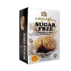 Krogers Sugar Free Series Digestive Cookies with Sesame 105g - Krogers Sugar Free Series Digestive Cookies with S