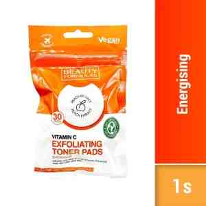 BEAUTY FORMULAS BF VIT C TONER PADS 30S - 1001342