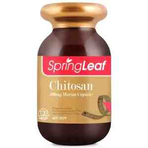 Springleaf Chitosan 500mg. 120capsules 500. 120 -  500. 120
