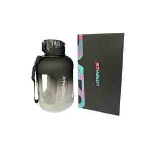 UZSPACE WATER BOTTLE BLACK  WHITE 1700ML - UZSPACE WATER BOTTLE BLACK  WHITE 1700ML