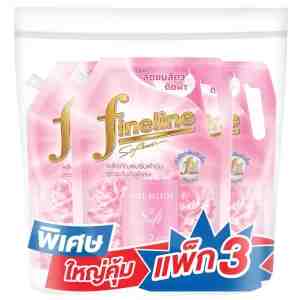 950X3 FinelineFabricSoftPink 950mlX3 - Fineline Concentrated Fabric Softener Premium Soft