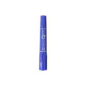 2 Elephant Brand Permanent Marker 2-Heads Blue - -