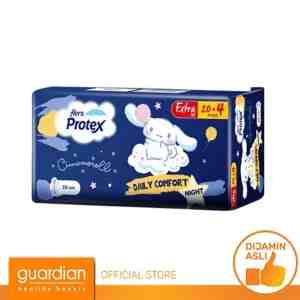 Hers Protex Daily Comfort Night Pembalut Wanita Cinnamoroll Bag 202S 3120524 - Hers Protex Daily Comfort Night Pembalut...