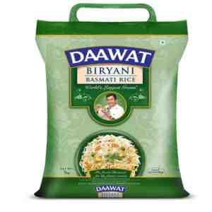 DAAWAT BIRYANI BERAS BASMATI 5kg - Grabmart Campaign