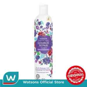 WATSONS DAMAGE REPAIRING SHAMPOO 400ML - WATSONS DAMAGE REPAIRING SHAMPOO 400ML