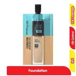 Maybelline Fit Me Foundation 128 Warm Nude 5 ml - Maybelline Fit Me Foundation 128 Warm Nude 5 ml