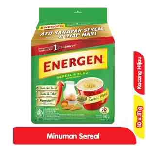 Energen Minuman Sereal Kacang Hijau 10 x 30 g - Energen Minuman Sereal Kacang Hijau 10 x 30 g