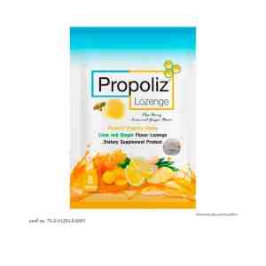 8  PROPOLIZ Honey LimeGinger 8 tablets
