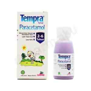 Tempra Grape Syrup 60 ml - Tempra adalah obat yang mengandung senyawa aktif p