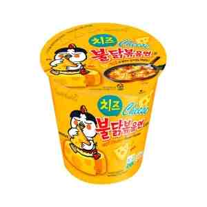 SAMYANG     BULDAK Hot Chicken Cheese Ramen Cup 70g.