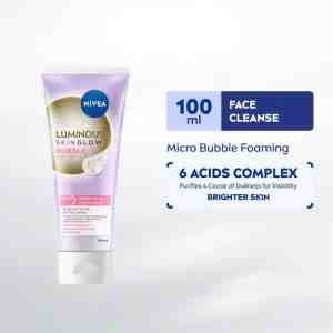 NIVEA LUMINOUS 630 NIV LUMINOUS BUBBLE FOAM 100ML - 1019138
